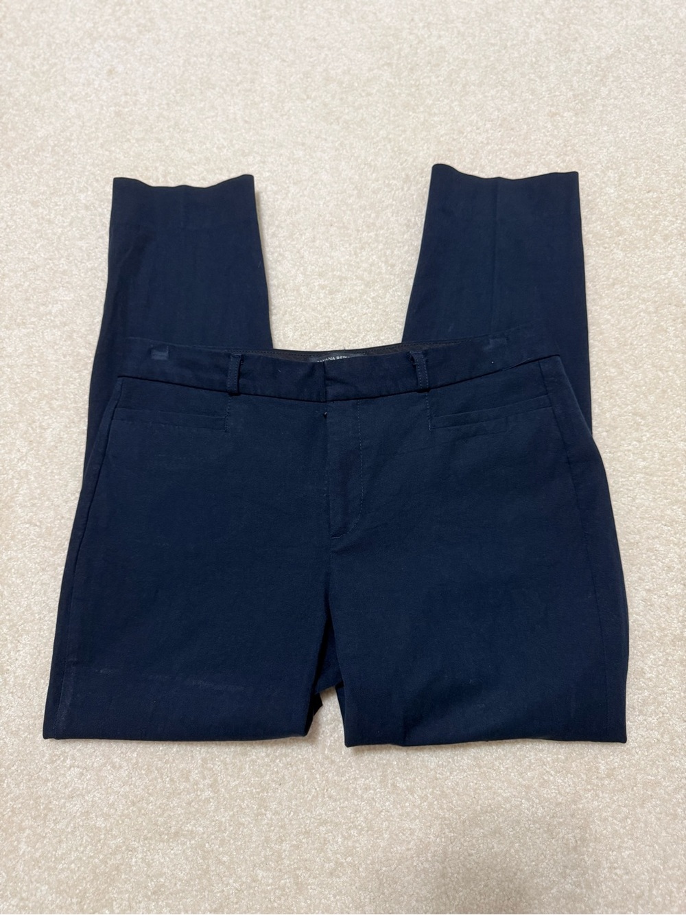 Banana Republic Sloan Curvy 8 Navy Dress Pants